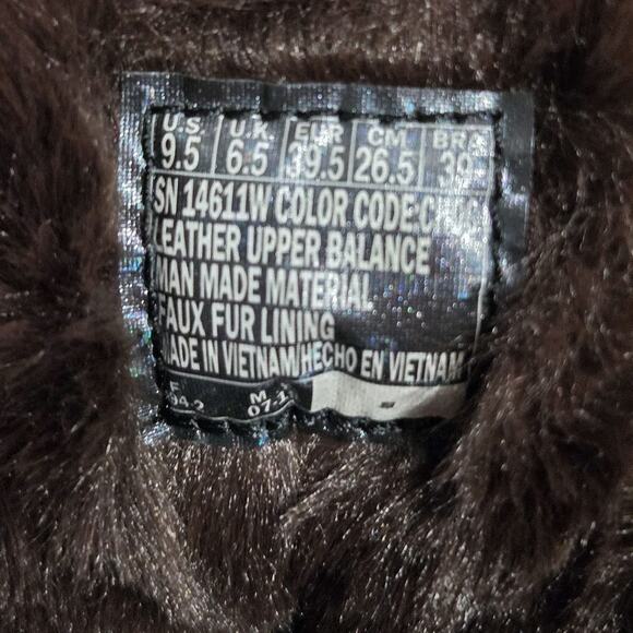 Skechers On The Go Winter Chill Boots Brown Suede Leather Faux Fur 14611 9.5 - Picture 6 of 7